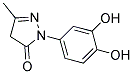 3H-pyrazol-3-one, 2-(3,4-dihydroxyphenyl)-2,4-dihydro-5-methyl-(9ci) Structure,107430-41-1Structure