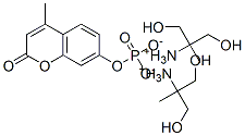 4-Methylumbelliferyl phosphate, bis(2-amino-2-methyl-1,3-propanediol) salt Structure,107475-10-5Structure