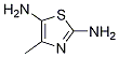 4-Methylthiazole-2,5-diamine Structure,1076197-50-6Structure