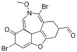 Rac-(4aα)-4a,5,9,10,11,12-hexahydro-1,5-dibromo-11-formyl-3-methoxy-6h-benzofuro[3a,3,2-e,f][2]benzazepin-6-one Structure,1076198-20-3Structure