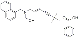 Hydroxy terbinafine benzoate Structure,1076198-30-5Structure