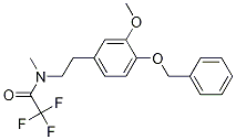 N-methyl-n-trifluoroacetyl-4-benzyloxy-3-methoxyphenethylamine Structure,1076198-60-1Structure