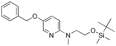 3-Benzyloxy[6-[2-(tert-butyldimethylsilyloxy)ethyl]methylamino]pyridine Structure,1076198-95-2Structure