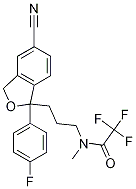 Rac-n-trifluoroacetodesmethyl citalopram Structure,1076199-46-6Structure