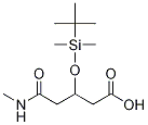 3-(Tert-butyldimethylsilyloxy)-5-(1-methylamino)-5-oxopentanoic acid Structure,1076199-66-0Structure