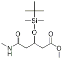 3-(Tert-butyldimethylsilyloxy)-5-(1-methylamino)-5-oxopentanoic acid methyl ester Structure,1076199-67-1Structure