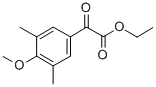 Ethyl 4-methoxy-3,5-dimethylbenzoylformate Structure,107642-57-9Structure