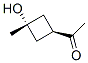 Ethanone, 1-(3-hydroxy-3-methylcyclobutyl)-, cis-(9ci) Structure,107693-40-3Structure