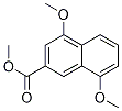 4,8-Dimethoxy-2-naphthalenecarboxylic acid methyl ester Structure,107775-36-0Structure