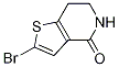 2-Bromo-6,7-dihydro-5h-thieno[3,2-c]pyridin-4-one Structure,1078150-17-0Structure