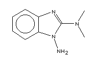 1H-benzimidazole-1,2-diamine,n2,n2-dimethyl-(9ci) Structure,107879-45-8Structure