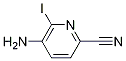 5-Amino-6-iodo-pyridine-2-carbonitrile Structure,1079054-78-6Structure