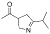 Ethanone, 1-[3,4-dihydro-5-(1-methylethyl)-2h-pyrrol-3-yl]-(9ci) Structure,107942-24-5Structure