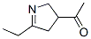 Ethanone, 1-(5-ethyl-3,4-dihydro-2h-pyrrol-3-yl)-(9ci) Structure,107942-25-6Structure