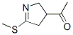 Ethanone, 1-[3,4-dihydro-5-(methylthio)-2h-pyrrol-3-yl]-(9ci) Structure,107942-26-7Structure