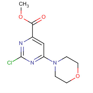 Methyl 2-chloro-6-morpholin-4-ylpyrimidine-4-carboxylate Structure,107973-01-3Structure