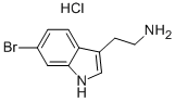 2-(6-Bromo-1H-indol-3-yl)ethanamine hydrochloride Structure,108061-77-4Structure