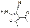 4-Acetyl-2-amino-5-methyl-3-furonitrile Structure,108129-35-7Structure