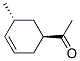 Ethanone, 1-(5-methyl-3-cyclohexen-1-yl)-, trans-(9ci) Structure,108186-52-3Structure