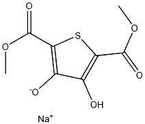 3,4-Dihydroxy-2,5-thiophenedicarboxylic acid dimethyl ester disodium salt Structure,108199-25-3Structure