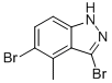 3,5-Dibromo-4-methyl-(1h)indazole Structure,1082040-13-8Structure