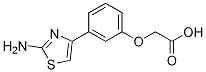 2-[3-(2-Amino-4-thiazolyl)phenoxy]acetic acid Structure,1082128-37-7Structure