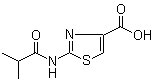 2-Isobutyramidothiazole-4-carboxylic acid Structure,1082130-43-5Structure