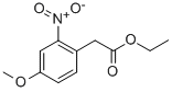 Benzeneacetic acid, 4-methoxy-2-nitro-, ethyl ester Structure,108274-39-1Structure