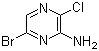 6-Bromo-3-chloropyrazin-2-amine Structure,1082843-72-8Structure