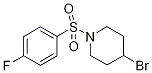 4-Bromo-1-(4-fluorophenylsulfonyl)piperidine Structure,1082872-23-8Structure