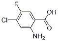 2-Amino-4-chloro-5-fluorobenzoic acid Structure,108288-16-0Structure