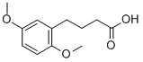 4-(2,5-Dimethoxyphenyl)butyric acid Structure,1083-11-0Structure