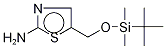 2-Amino-5-tert-butyldimethylsilyloxy-methyl-thiazole Structure,1083059-77-1Structure