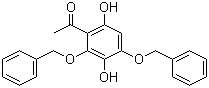 1-(2,4-Bis(benzyloxy)-3,6-dihydroxyphenyl)ethanone Structure,1083181-35-4Structure