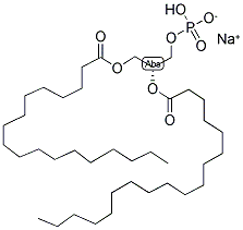 1,2-Distearoyl-sn-glycero-3-phosphatidic acid, sodium salt Structure,108321-18-2Structure