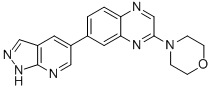 2-(4-Morpholinyl)-7-(1h-pyrazolo[3,4-b]pyridin-5-yl)quinoxaline Structure,1083320-98-2Structure