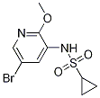 N-(5-bromo-2-methoxy-3-pyridinyl)cyclopropanesulfonamide Structure,1083326-05-9Structure