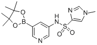 1-Methyl-n-[5-(4,4,5,5-tetramethyl-1,3,2-dioxaborolan-2-yl)-3-pyridinyl]-1h-imidazole-4-sulfonamide Structure,1083326-59-3Structure