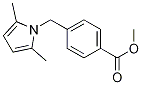 4-[(2,5-Dimethyl-1h-pyrrol-1-yl)methyl]benzoic acid methyl ester Structure,1083350-92-8Structure