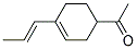 Ethanone, 1-[4-(1-propenyl)-3-cyclohexen-1-yl]-, (z)-(9ci) Structure,108338-49-4Structure