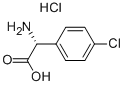 (R)-2-amino-2-(4-chlorophenyl)acetic acid hydrochloride Structure,108392-76-3Structure