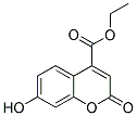 7-羥基香豆素-4-羧酸乙酯結(jié)構(gòu)式_1084-45-3結(jié)構(gòu)式