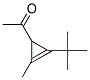 Ethanone, 1-[2-(1,1-dimethylethyl)-3-methyl-2-cyclopropen-1-yl]-(9ci) Structure,108439-12-9Structure