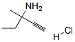 3-Amino-3-methyl-1-pentyne hcl Structure,108575-32-2Structure