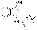 Tert-butyl(3-hydroxy-2,3-dihydro-1h-inden-1-yl)carbamate Structure,1086378-71-3Structure