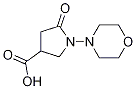 1-(4-Morpholinyl)-5-oxo-3-pyrrolidinecarboxylic acid Structure,1086380-62-2Structure