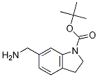 6-Aminomethyl-2,3-dihydro-indole-1-carboxylic acid tert-butyl ester Structure,1086392-26-8Structure