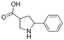 5-Phenyl-pyrrolidine-3-carboxylic acid Structure,1086393-08-9Structure