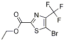 Ethyl5-bromo-4-(trifluoromethyl)thiazole-2-carboxylate Structure,1086393-21-6Structure