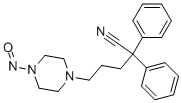 5-(4-Nitrosopiperazin-1-yl)-2,2-diphenylpentanenitrile Structure,1086393-92-1Structure